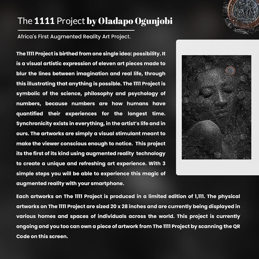 iam_ouverture's tweet photo. My thoughts and imagination
brought in a clear vision for the journey on The
1111 Project and steps towards this vision
comes to light with ⁦⁦@Discovery museum⁩ on IG⁩. |
will be in Abuja on Saturday for an Artist meet
and greet with our audience in Abuja https://t.co/9yeIFY3XLt