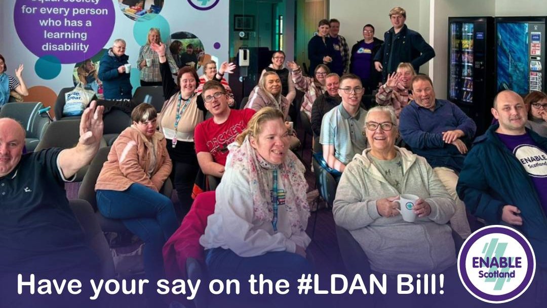 Enable_Tweets's tweet photo. 📣 Have your say on the #LearningDisabilities, #Autism and #Neurodiversity Bill– a once in a generation opportunity to safeguard the #humanrights of people who have a learning disability.
📝Fill out our survey ➡️ https://t.co/UYFvmLvGlv
#LDANBill #InSafeHandsYet #CalumsLaw https://t.co/YNkPJOhmb3