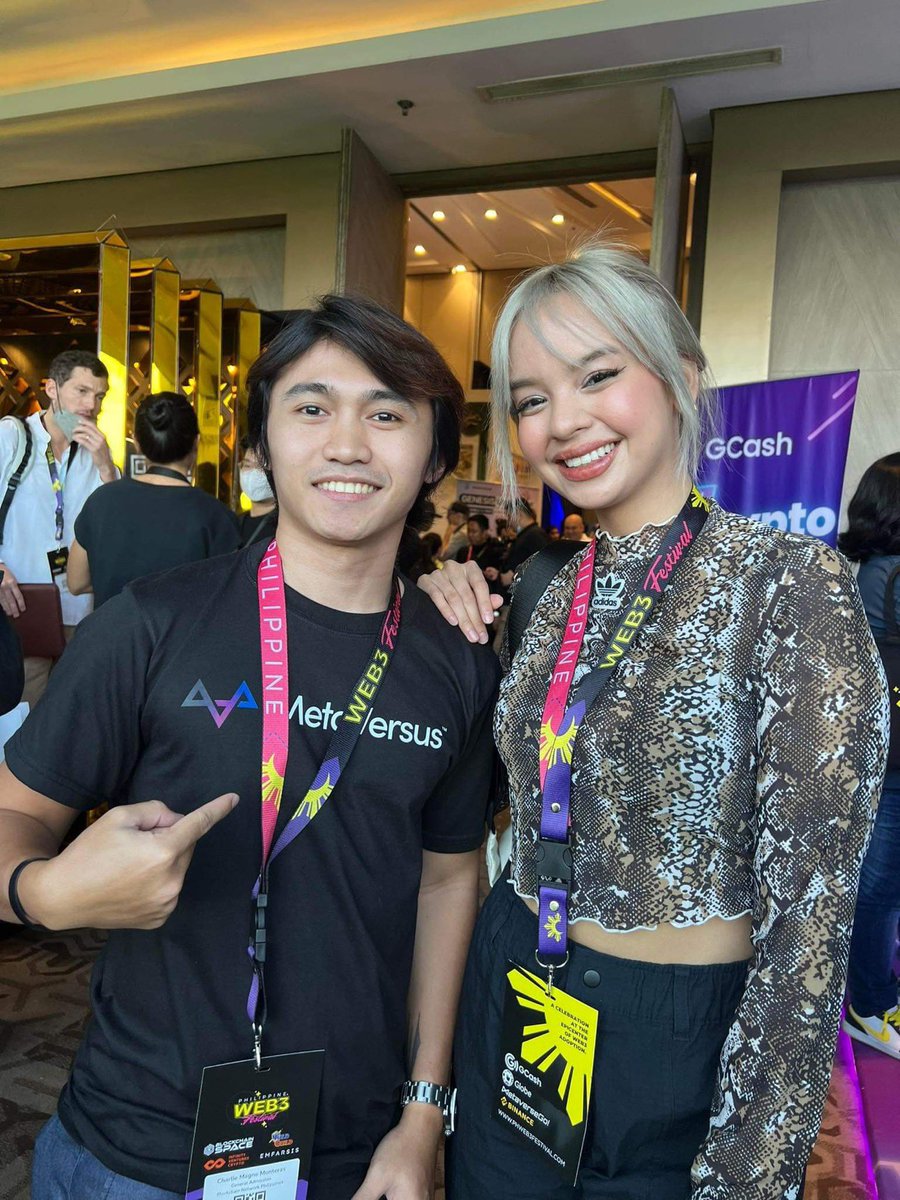 Connectweb3ph's tweet photo. BNP Team at Philippine Web3 Festival🇵🇭

What an amazing experience — meeting potential clients, venture capital leaders, founders, developers, CEO, gamers, influencers, and celebrities. 🔥

(1/3) https://t.co/pnplflrEAI