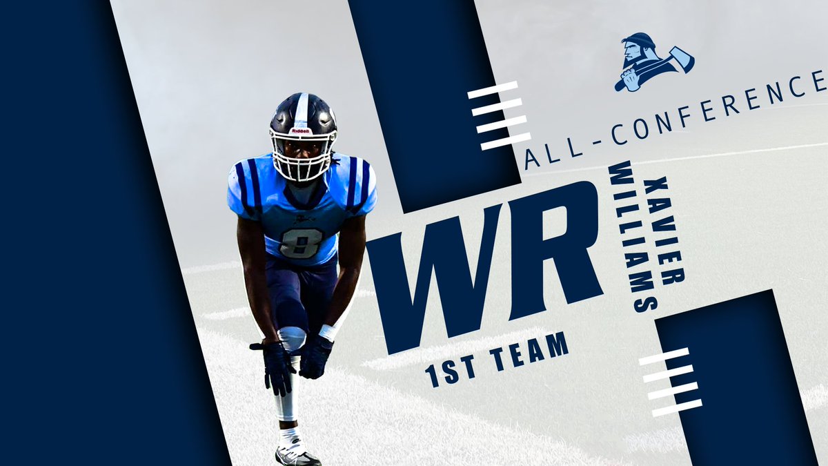 Congrats to ‘23 Xavier Williams (@xavierwilliamss) for earning 1st Team WR Suburban Red Conference #ForTheFamily hudl.com/profile/103762… 31 Carries / 230 yards 32 Rec / 490 Yards 6 TD @Northmen_OPHS @Northmen_AD @N2SportsOakPark