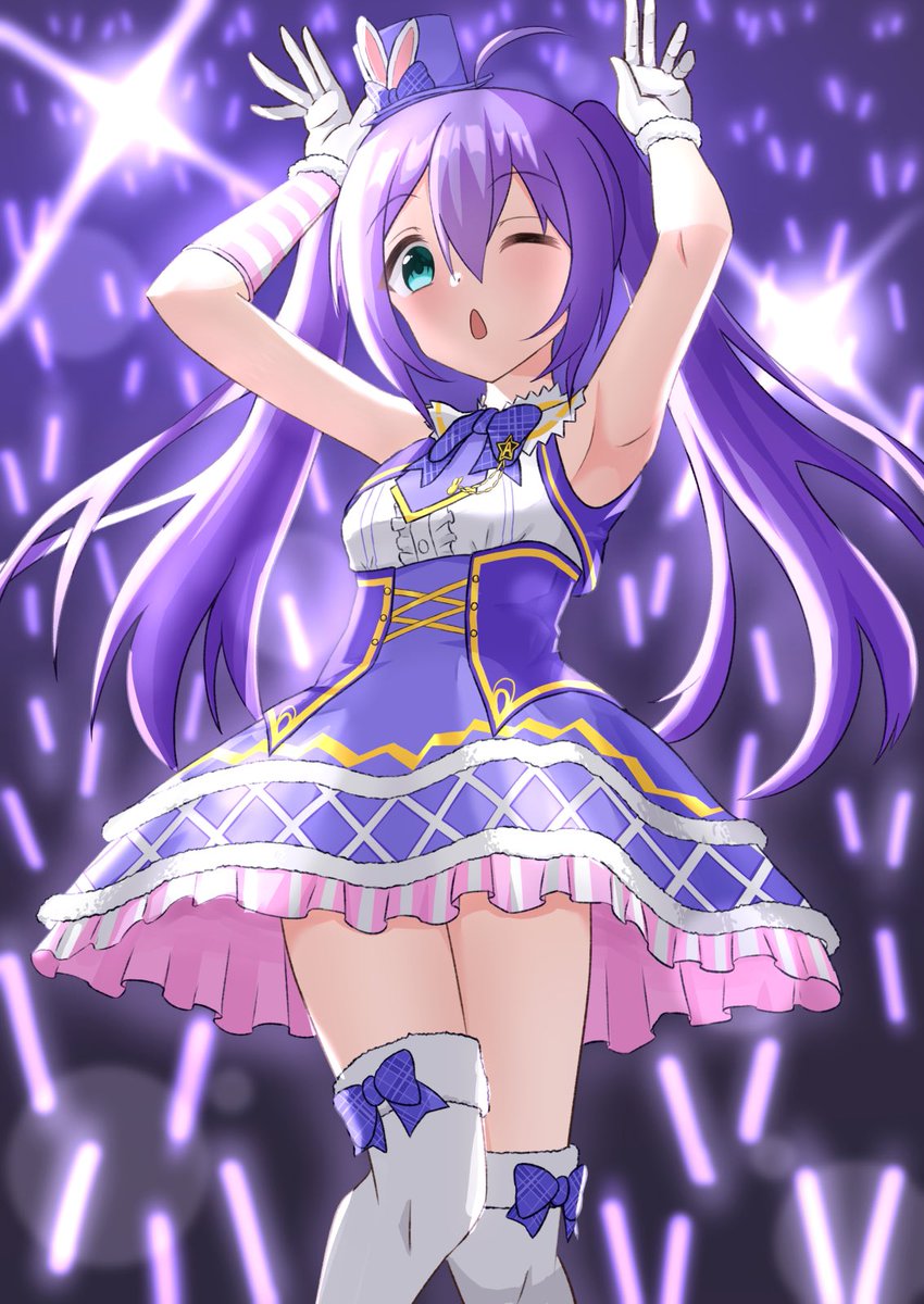 望月杏奈 「左は2017年のツインテの日に描いたものやが、流石に5年半もぬるぬる絵描いてたら」|チヨダのイラスト
