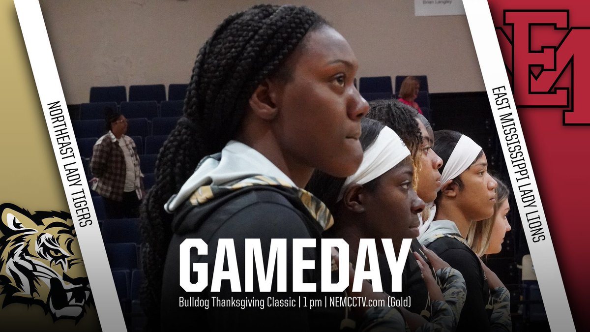 NEMCCTigers's tweet photo. WBK | @NEMCCWBK will meet an old north division rival on the last day of the Bulldog Thanksgiving Classic!

🆚 @EMCC_WBK
📍 Dantzler Arena (Perkinston, MS)
🕰 1 pm
📺 https://t.co/6bYQyfgdGP
📱 Amazon, Apple TV, Roku apps
📻 @theshark1023
📈 https://t.co/zLcscczHsU
🐯 #TigerTown https://t.co/4y2O0pOqkm