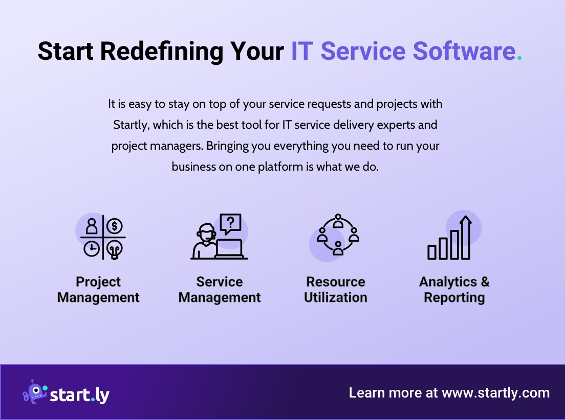 startlysoftware's tweet image. Startly helps IT service delivery experts and project managers stay on top of service requests and projects with its time tracking, project management, analytics, reporting, ticket tracking tool, and so much more. 

Use Startly for free today! Visit us at startly.com.
