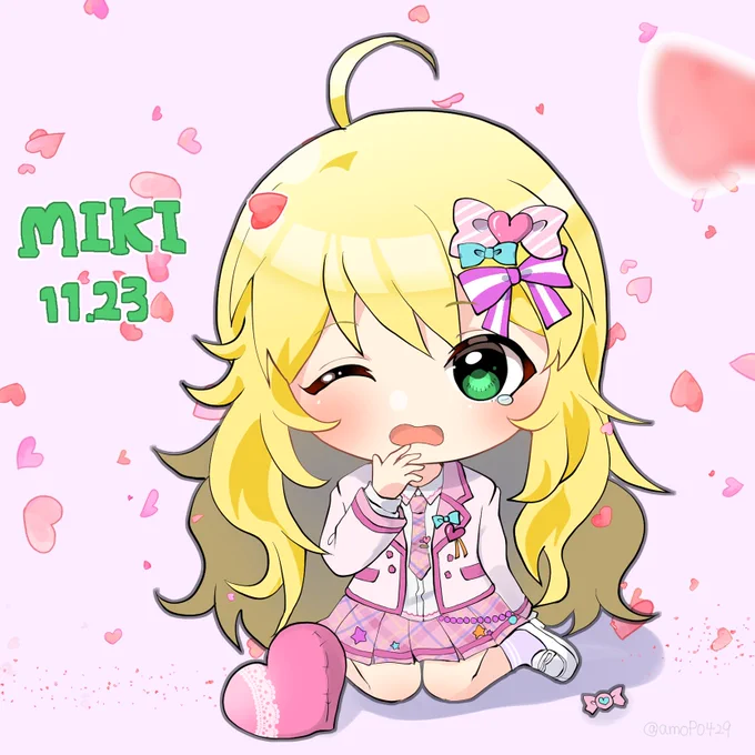 「あふぅ」#星井美希生誕祭2022#星井美希 