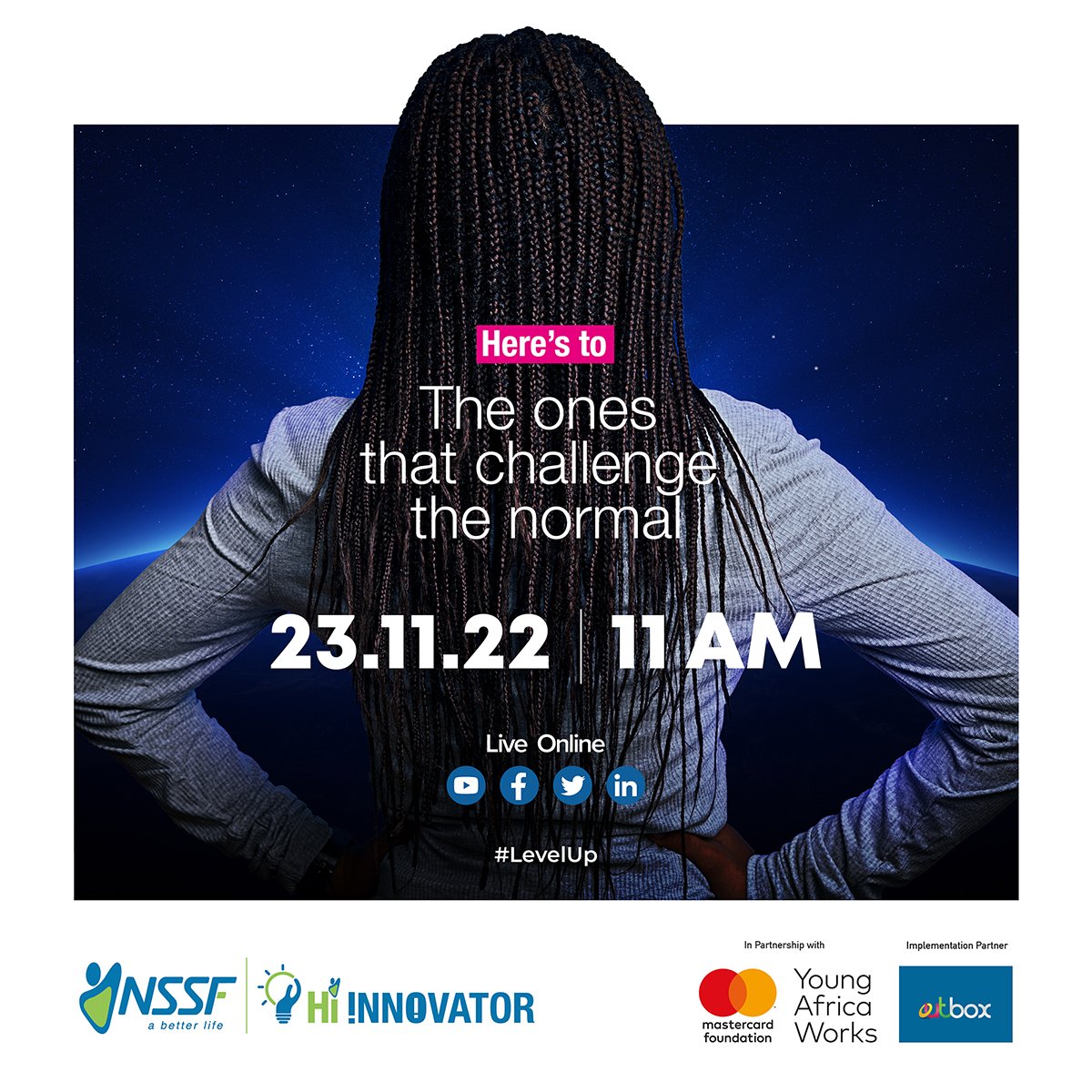 Here's to all women who challenge the normal. The ones embracing the unthinkable. Those who refuse the status quo. This one is for you! 

#LevelUp