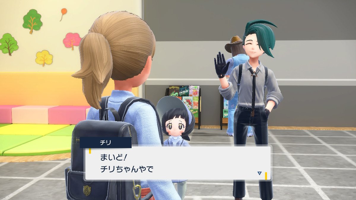 akiraatmr's tweet photo. 推しに会えた！と思ったら新たな推しを連れてきた。
この組み合わせ、幸せ過ぎてしんどい 
#ポケモンSV #NintendoSwitch https://t.co/J7Km2uJ9E4