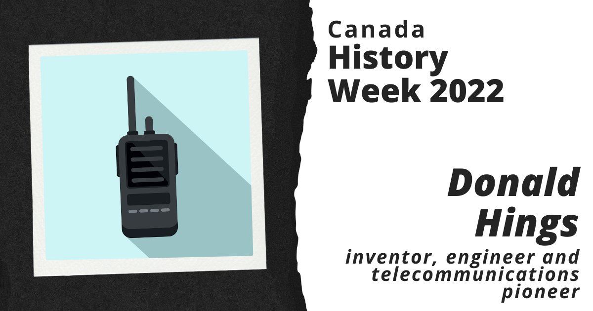 CIPO_Canada's tweet image. 🗣️ Copy that… Hings? 

Donald Hings is the #inventor of the walkie-talkie. Read how his #innovation saved countless lives during WWII: ow.ly/kLbW50LJROA via @HistoricaCanada #HistoryWeek2022