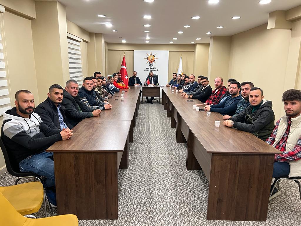 Haftalık Olağan Yönetim Kurulu Toplantımızı İl Gençlik Kolları Başkanımız Musa KARA Başkanlığında  Gerçekleştirdik.

Toplantımız Hayırlara Vesile Olsun İnşallah.