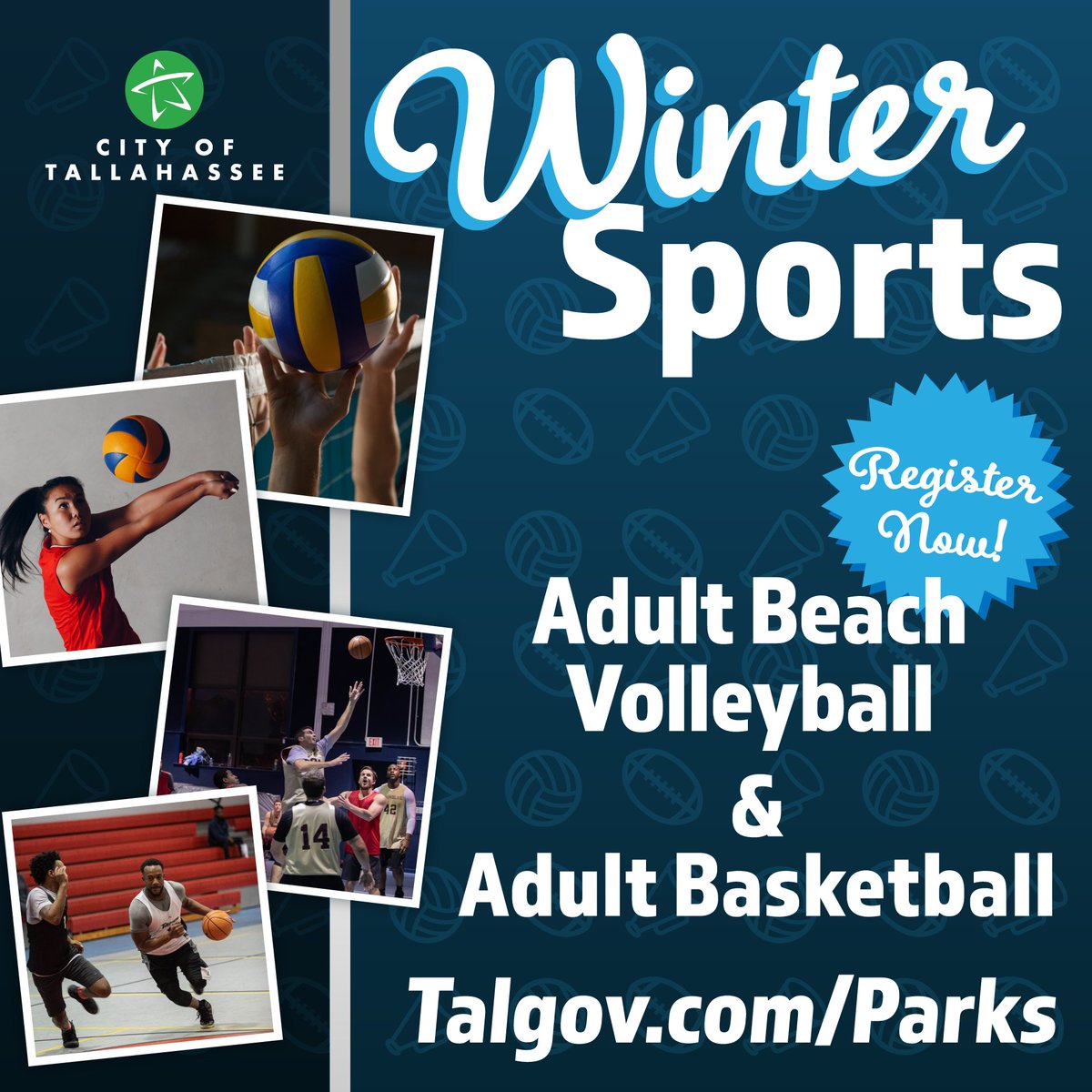 City of Tallahassee on Twitter "RT COTparks 🏀🏐 While it may be getting cold outside, your