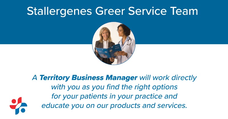 STAGR_US's tweet photo. We welcome all inquiries and questions about our allergy immunotherapy (AIT) products and resources. Reach us by phone, online, or in-person to get information and learn more about our personalized service approach for your practice to help support your patients.