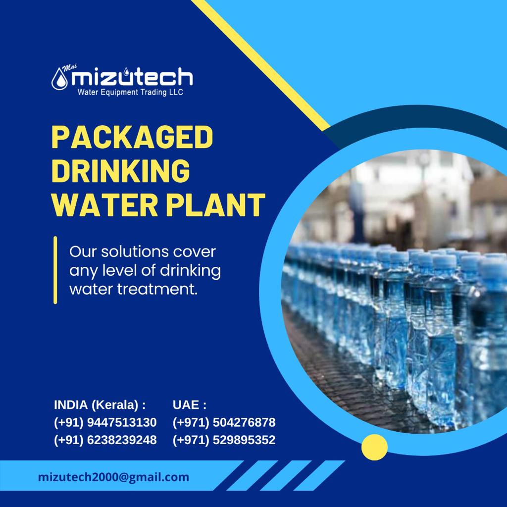 mizutech1's tweet photo. Mizutech is the trusted packaged drinking water provider. Our solutions cover any level of drinking water treatment.

📞 +971 50 427 6878, +91 9447513130
🌐 https://t.co/5i17ZvpnPo

#mizutech #water #watertreatment #waterplants #drinkingwaterplants #technical #technicalsupport https://t.co/1c6oKTMTD0