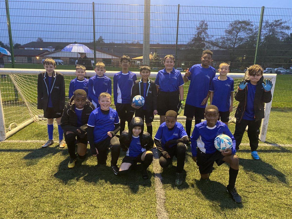 Year 7 boys Football team played brilliantly even during torrential weather conditions. The boys won their first game 4-0 but lost the second. Well done lads.
#WeAreFulwood #WeCommitt #Football #NeverGiveUp