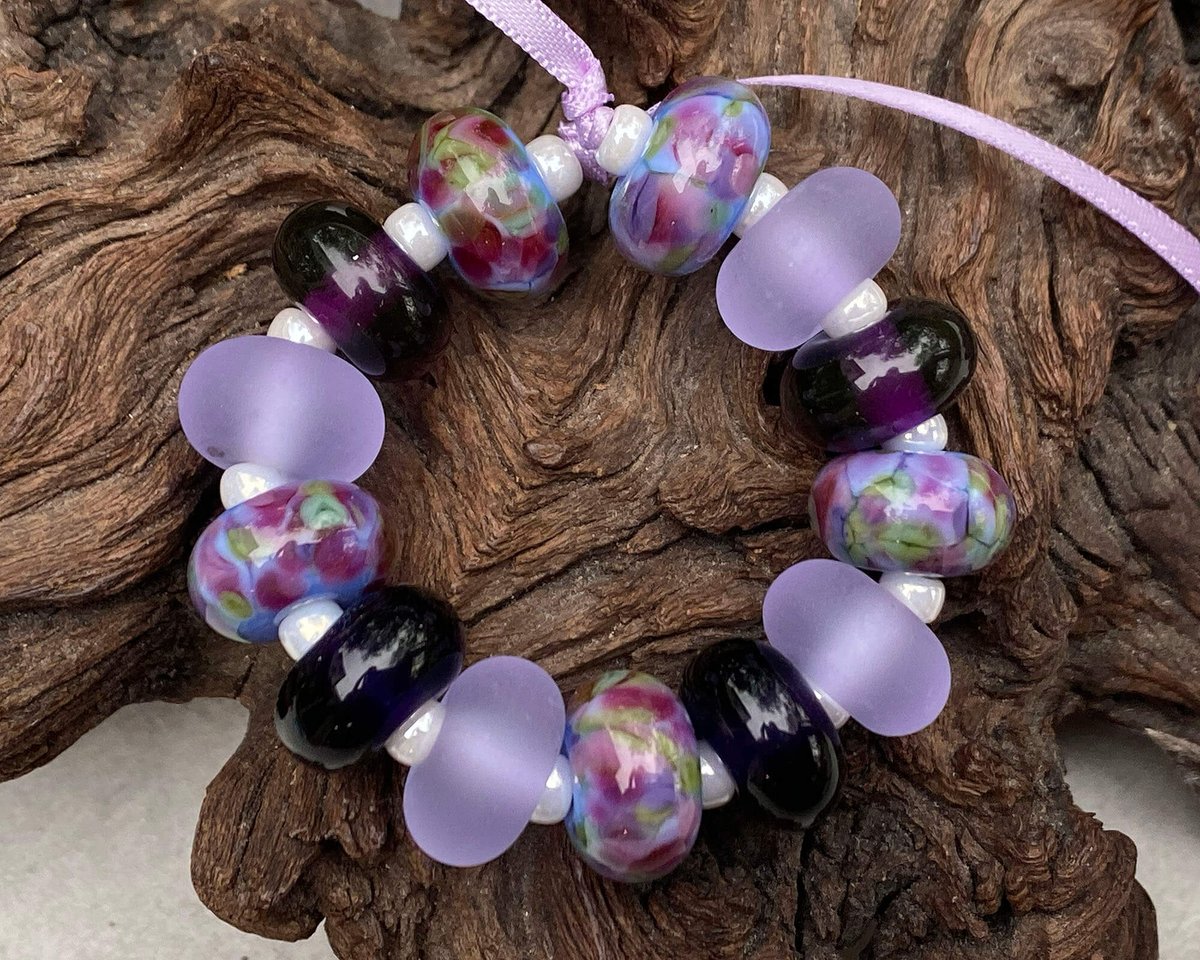 swcreations's tweet photo. What do you think of this? 13 Royal Purple Lampwork Beads Set SRA starting from $35.00 at https://t.co/cDIV1c2VBE #SWCreations #jewelry https://t.co/BCS7t4DrMj