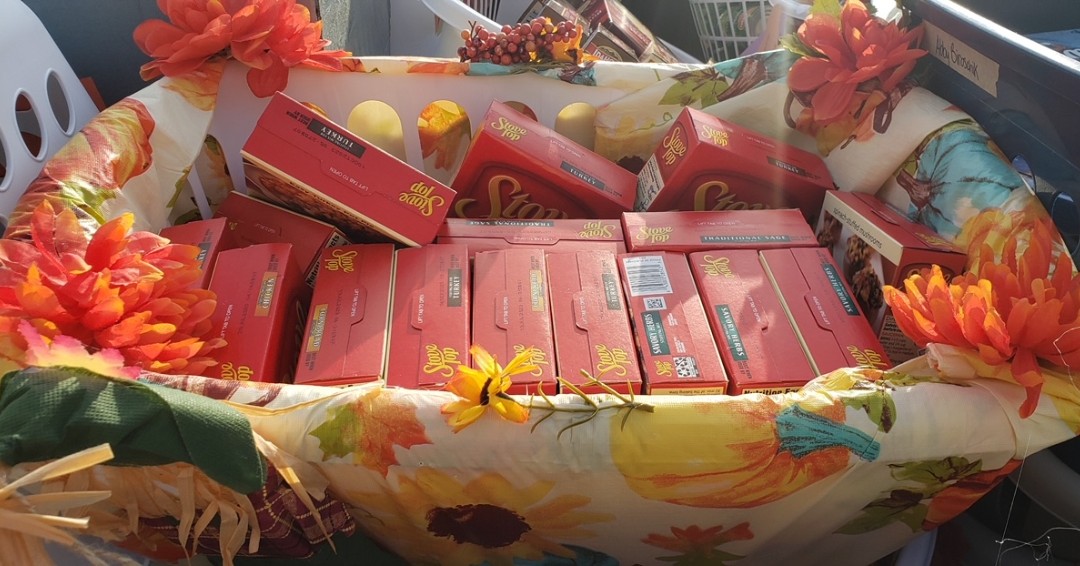 Our annual Thanksgiving Food Drive supports the good work of the Sacred Heart Conference of St. Vincent de Paul. The generosity of our students, families and faculty provided 600 canned food items and $638 for gift cards. #iGiveCatholic #thesnyderway <a href="/SnyderMinistry/">Snyder Ministries</a>