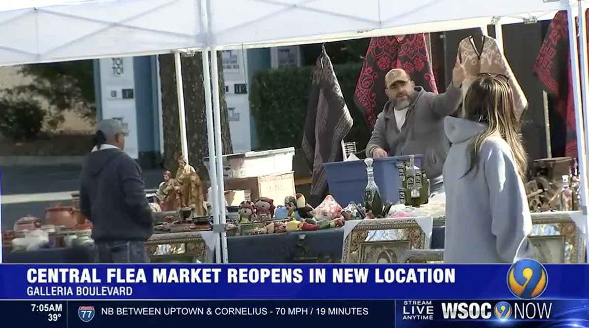 Vendors get back to work as the former Eastland open-air market reopens in a new location yahoo.com/video/vendors-… #fleamarket #reopening