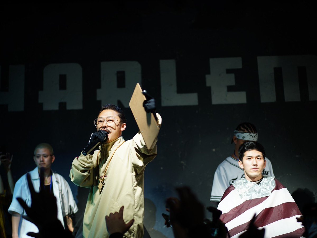 1005Teppen's tweet photo. barber battle  MC
無事終えました！
楽しかったし盛り上がった！ https://t.co/XCbV8iCSeV