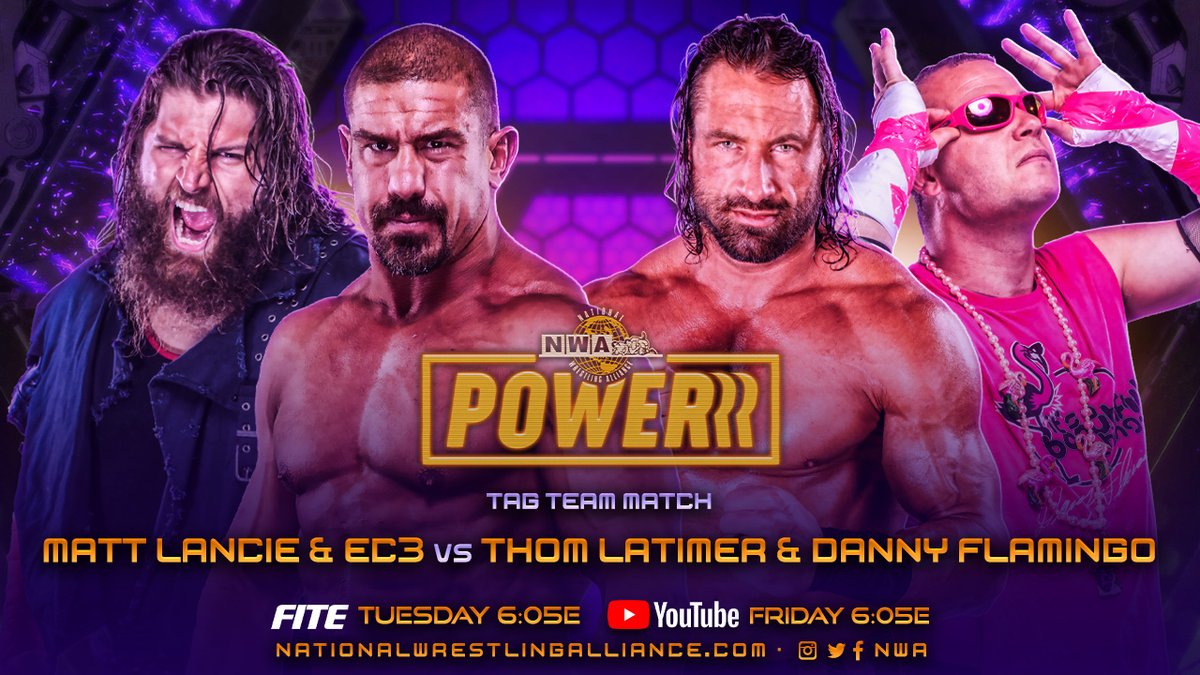 🔔🔥 The NEW season of #NWAPowerrr rages on as the fallout of #HardTimes3 comes to you from New Orleans!!!!

👊 #NWAPowerrr
📺 FIRST on FITE Tuesdays.
💥 FREE on YouTube Fridays.
⏰ 6:05pm EST
🔥 Wrestling as it’s meant to be.

<a href="/WildKatSports/">WildKat Sports</a>