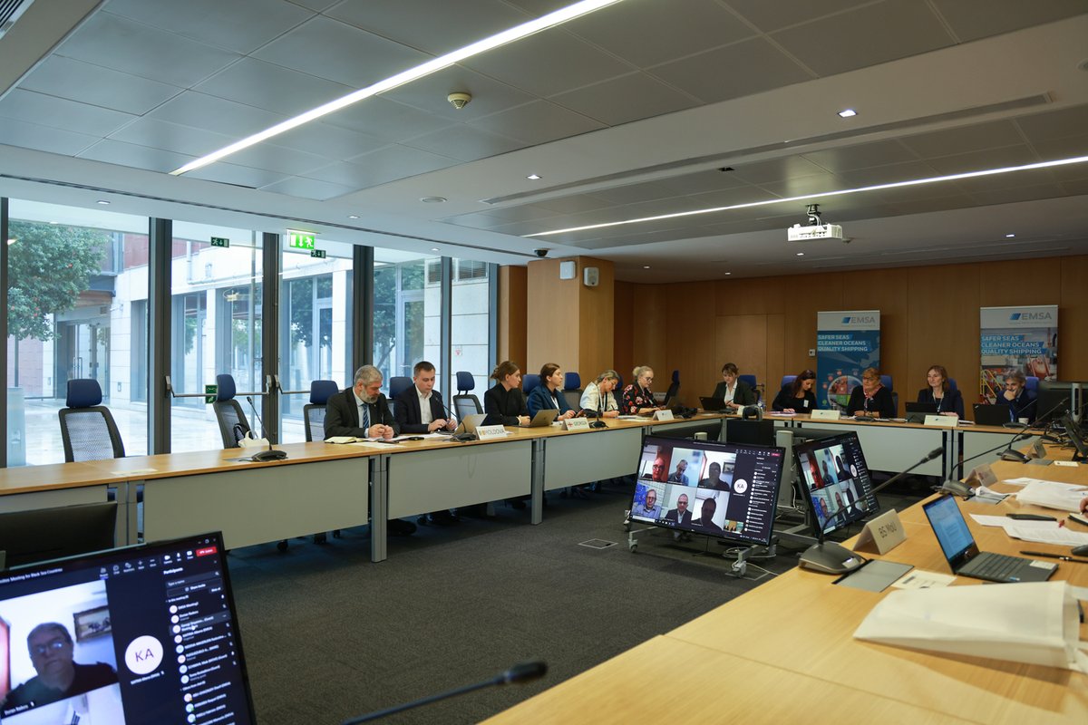 EMSA_EU's tweet photo. Today at EMSA – the first steering committee meetings for the Black and Caspian Sea beneficiary countries of BCSEA II 🚢🌊🐬🌍

Learn more about the project https://t.co/tjIquSciYI https://t.co/jnZ0m8bGf9