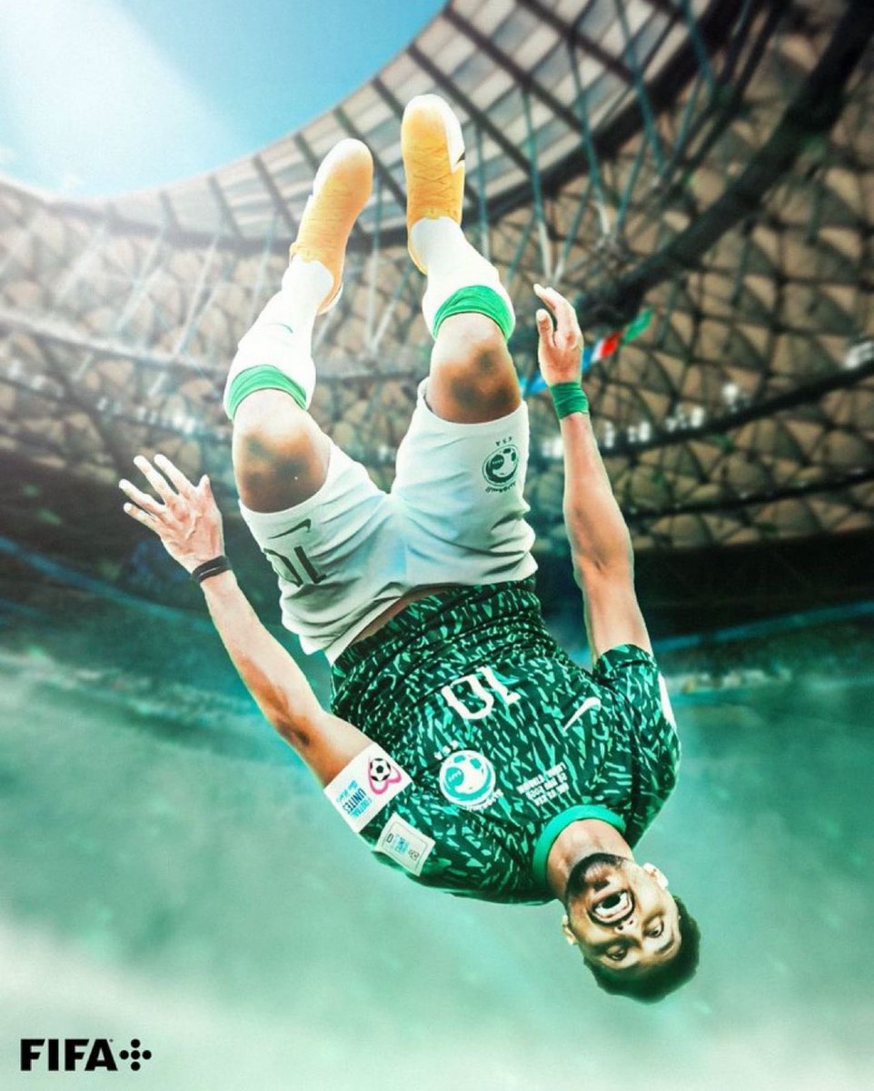 _Sharari_'s tweet photo. الحمد لله من قبل ومن بعد والف مبروك فوز المنتخب التاريخي العالمي والقادم اجمل بأذن الله فوز يسجل في التاريخ وحدث وسيناريو معجزة " miracle " 💚🤍
￼
￼ https://t.co/XcmIqVuvMy