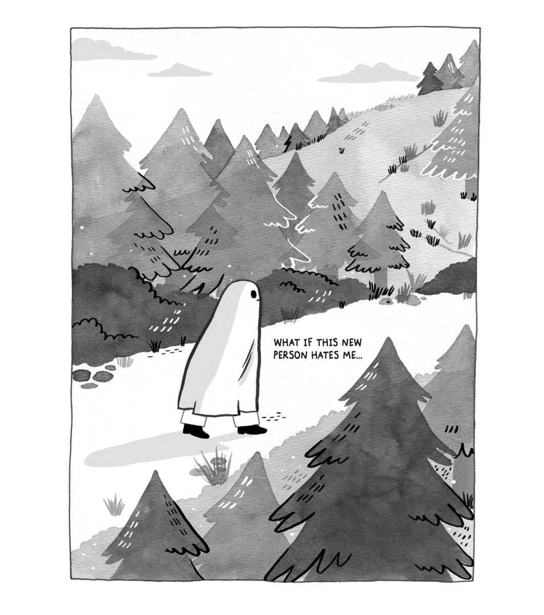 ☁️meeting new people can be so intimidating☁️ do you ghosties have any tips for how not to spiral before meeting someone new? or even pals you haven't seen for a while? We'd love to hear your tips?