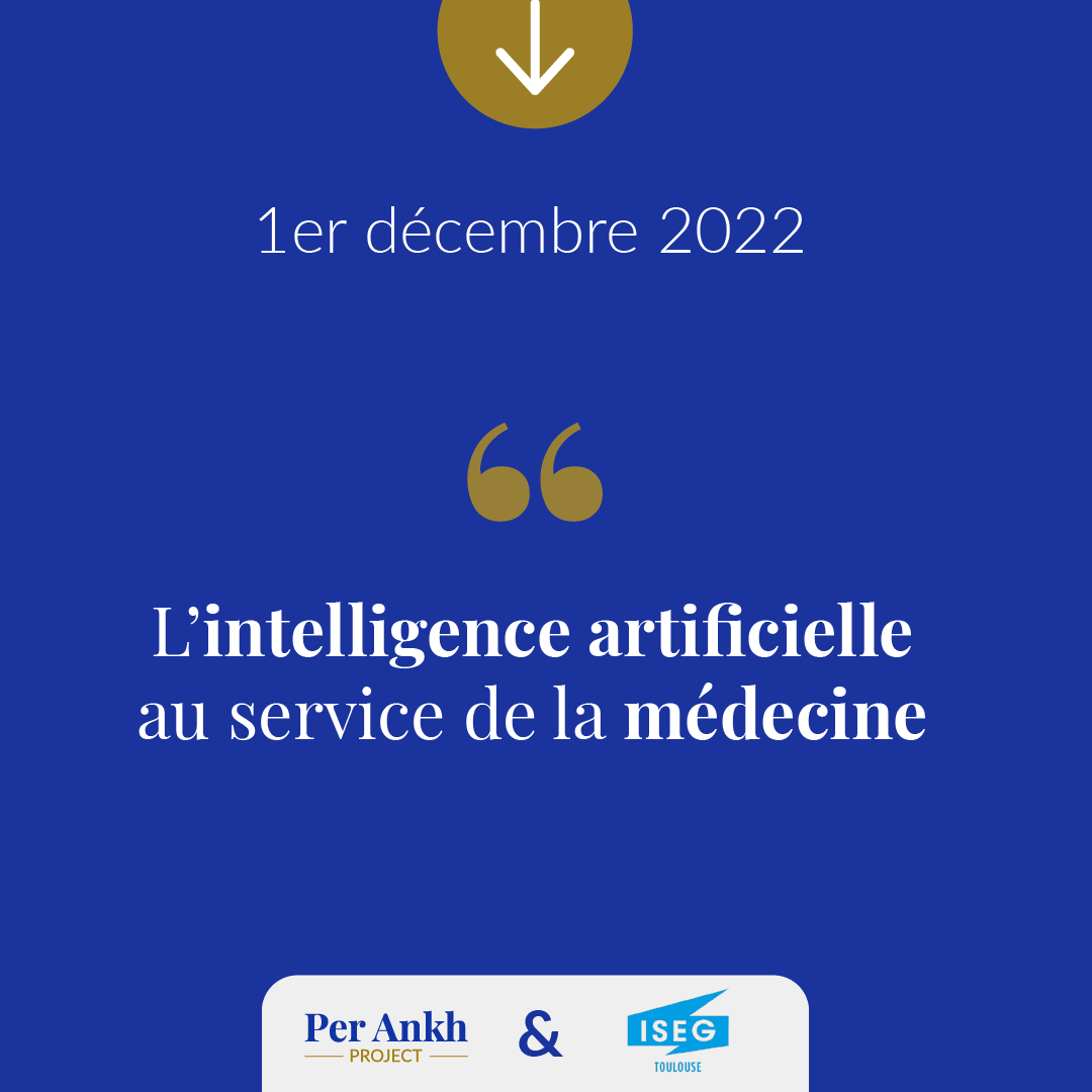 perankh1's tweet photo. #PerAnkh interviendra lors de la #conférence de 
@isegmcsto sur “L’#IA au service de la médecine pour la qualité de vie des patients” le 1 décembre accompagné de Pascal Ramon &amp; Victor RACINE.

Merci à l'#ISEGToulouse &amp; à Jade Andrieu pour l'invitation !

#ia #santé #ico https://t.co/2wPWs54NBS