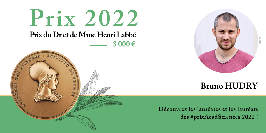 🏆 En direct de la deuxième cérémonie de remise des #prixAcadSciences 2022 !
Bruno HUDRY, chercheur @ibvnice (<a href="/CNRS/">CNRS 🌍</a>/<a href="/Inserm/">Inserm</a>/<a href="/Univ_CotedAzur/">Université Côte d'Azur</a>), reçoit le Prix du Dr et de Mme Henri Labbé
👉 À suivre ici : youtu.be/mDb9qIYeZd0
ℹ️ academie-sciences.fr/fr/Laureats/la…