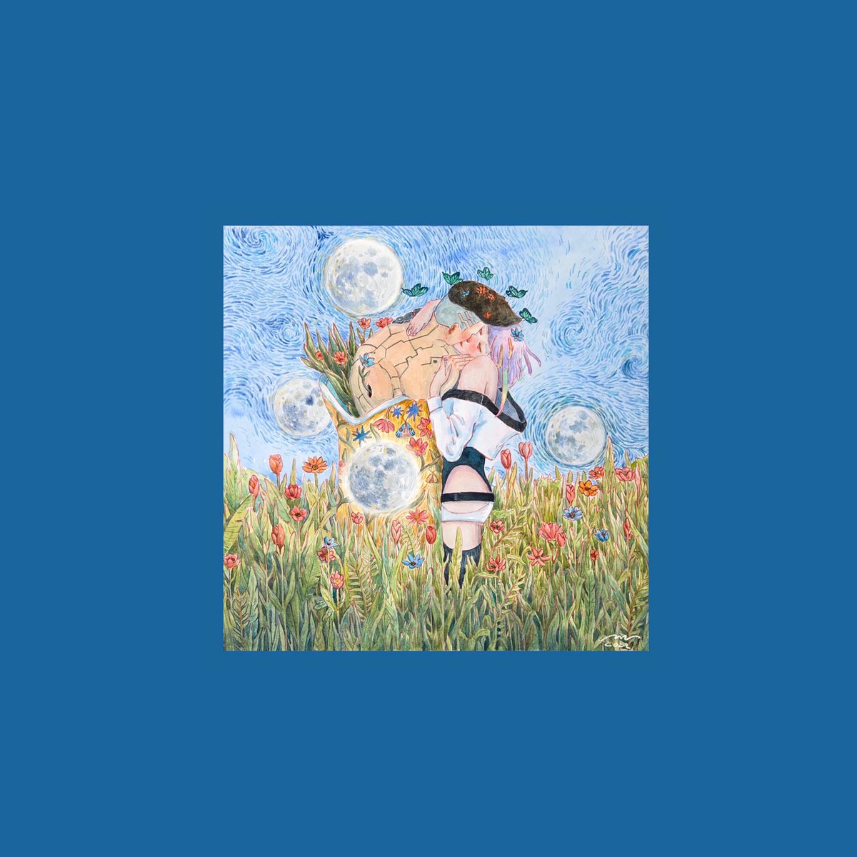 GM 🌕
Have a Good dream 
#NFTCommmunity 
#Fanarts #CyberpunkEdgerunners