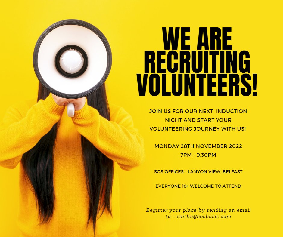 Please help us by spreading the word! 

We would love to see you join our team of wonderful volunteers. 

No previous experiences required. All you need a is big heart! ❤️