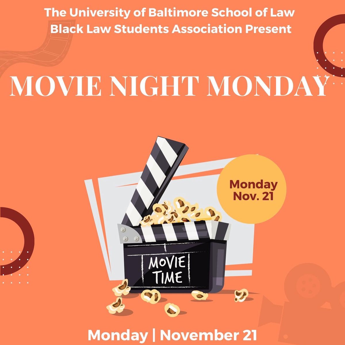 ubaltblsa's tweet photo. Movie Night Monday was a success! Thank you to everyone who attended 🛸🧡 https://t.co/fMRHMjtZRO