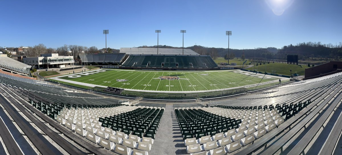 OhioStephens's tweet image. Good day for an @OhioFootball  game. See everyone here at 7 pm. @MACSports  @CoachAlbin