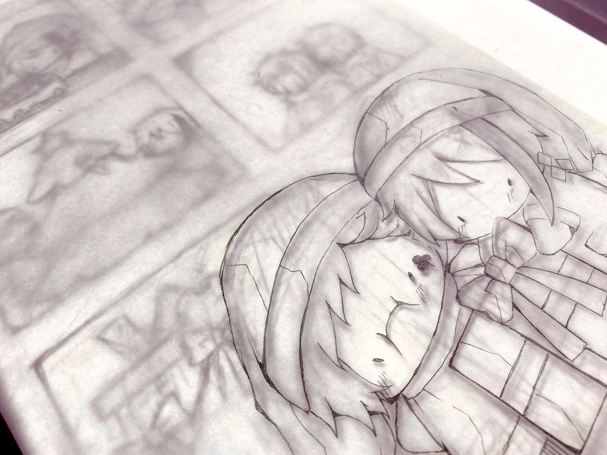 暁美ほむら 「進捗のトレジェイ 」|晴/作業中のイラスト