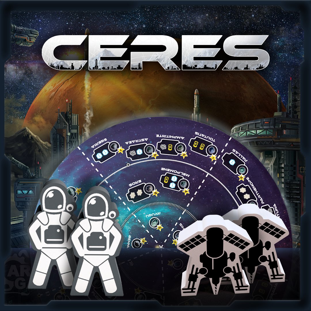Are you ready to send your mining probes to the asteroid belt and be the leader of the dwarf planet Ceres? Ceres is Live on Kickstarter, check it here🚀😁 kickstarter.com/projects/24147…