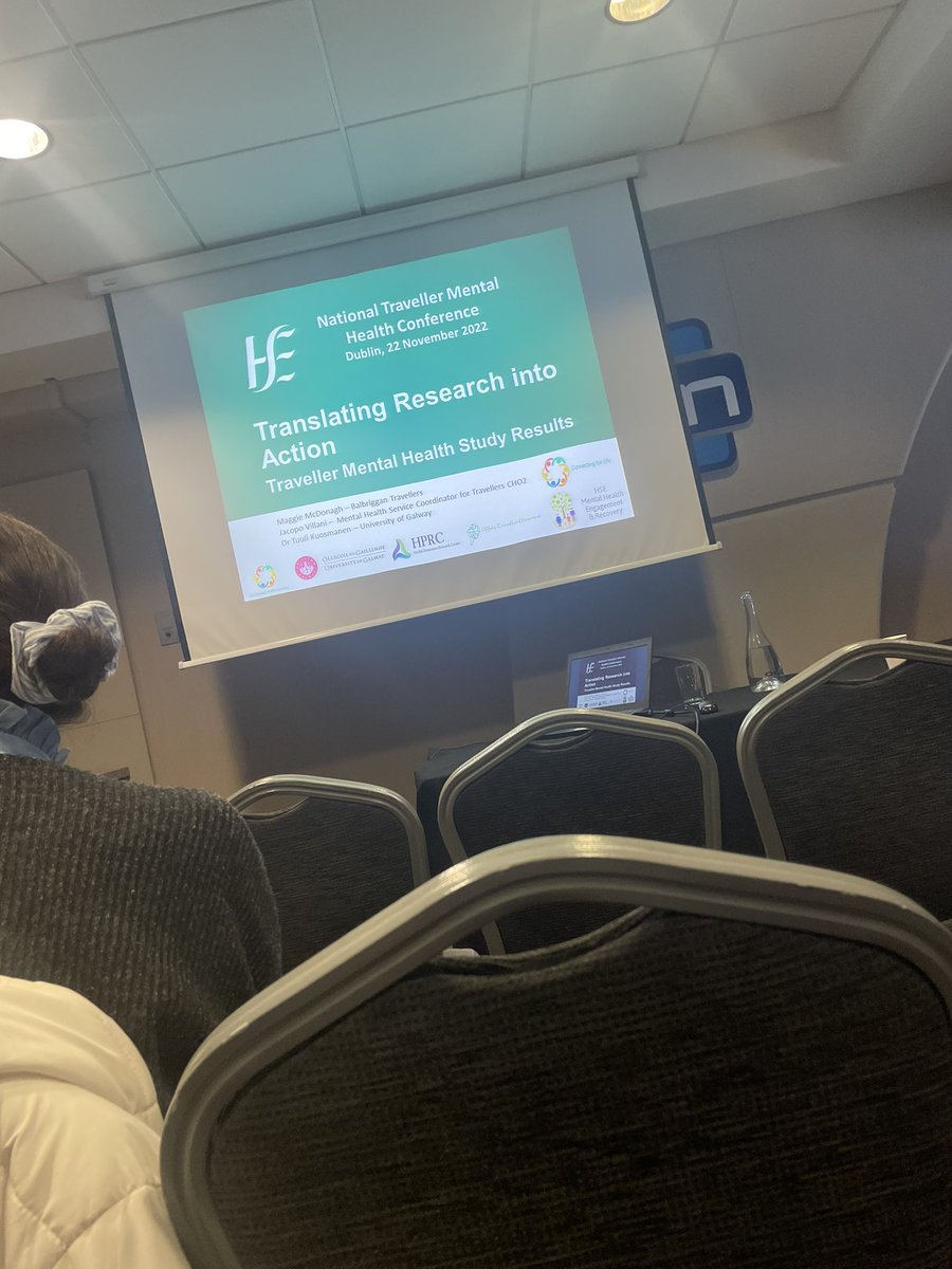 A great day attending the Creating Change for Travellers Mental Health through Partnership and Action in Croke Park this morning! Great to meet @Love1solidarity  also a great speaker and activist for the Travelling Community #TravellerMentalHealth