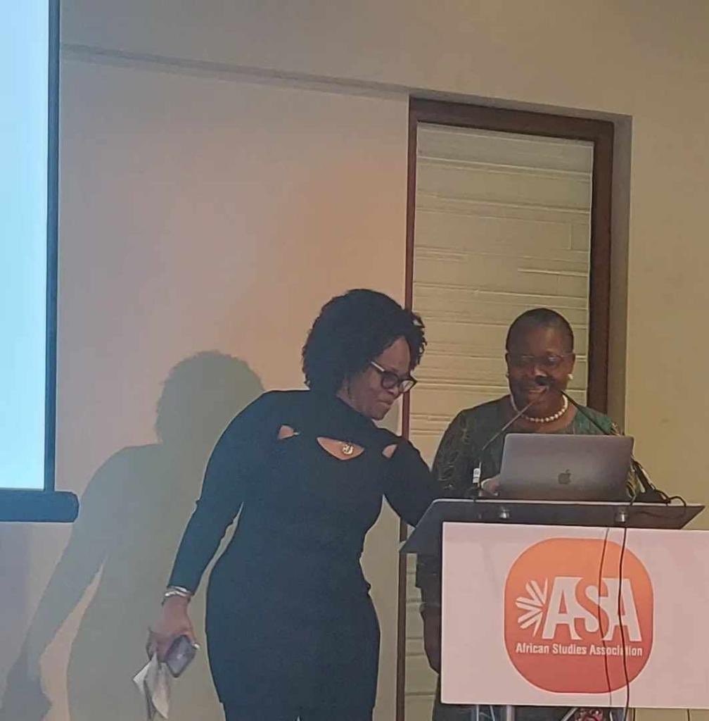 obyezeks's tweet image. 🤩 . Professor Aderonke Adesanya. The new President of @ASANewsOnline African Studies Association. #ASA2022.