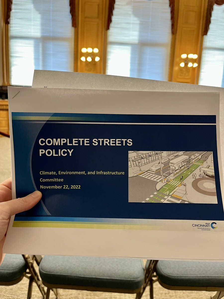 The #completestreets policy will require DOTE to design accommodations for all roadway users - especially our most vulnerable users like pedestrians, cyclists, individuals using mobility devices, and transit riders - whenever a street is being repaved or redesigned.