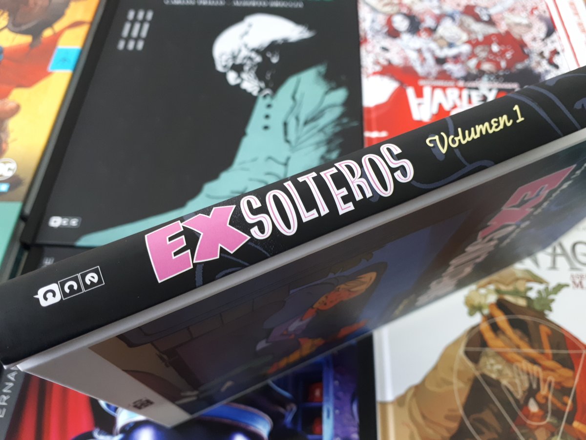 ¡El primer recopilatorio de #Exsolteros, la tira cómica de #Danide y <a href="/xavimorato/">Xavi Morató</a>, está disponible desde hoy! Una edición destinada a recuperar la etapa original de esta serie cargada de humor, que muestra los (agri)dulces momentos de la vida en pareja: ecccomics.com/comic/exsolter…