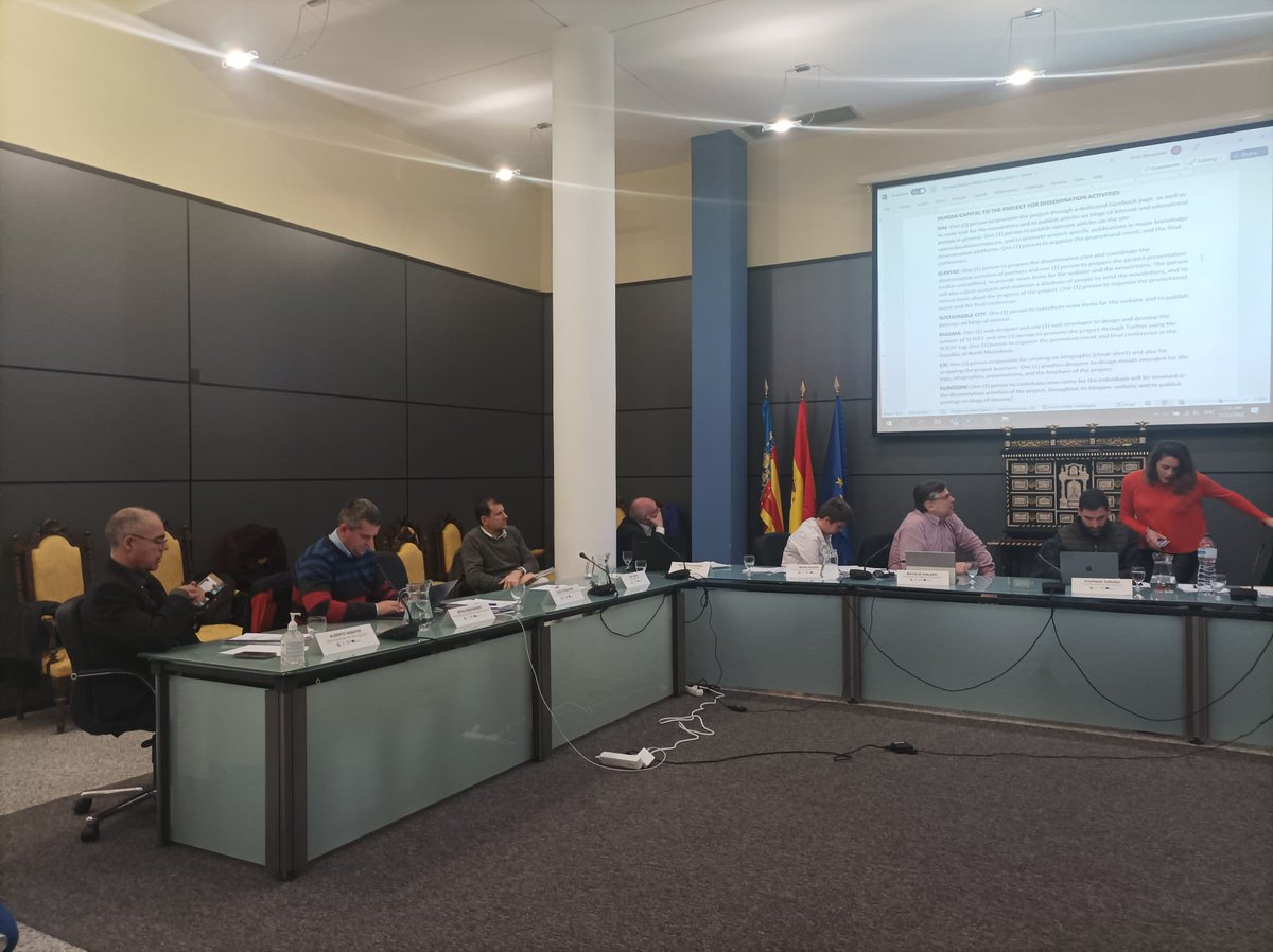 FinnovaEU's tweet image. 🔵🔛Hoy ha continuado el encuentro @AytoBenaguasil  en el marco del proyecto #SETOFF 

Se han seguido evaluando los resultados obtenidos hasta ahora en la mejora de la preparación y seguridad laboral de protección civil y seguridad privada. 

¡Seguimos!
ℹ️:bit.ly/3AAUkEU