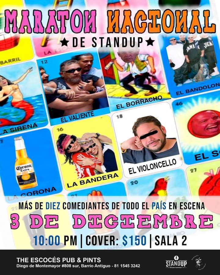 Flyers Feos Maratónicos.