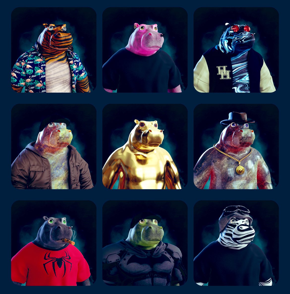 CryptoLionsRoar's tweet photo. Hippo Bloat! https://t.co/tR1DAmhTBA