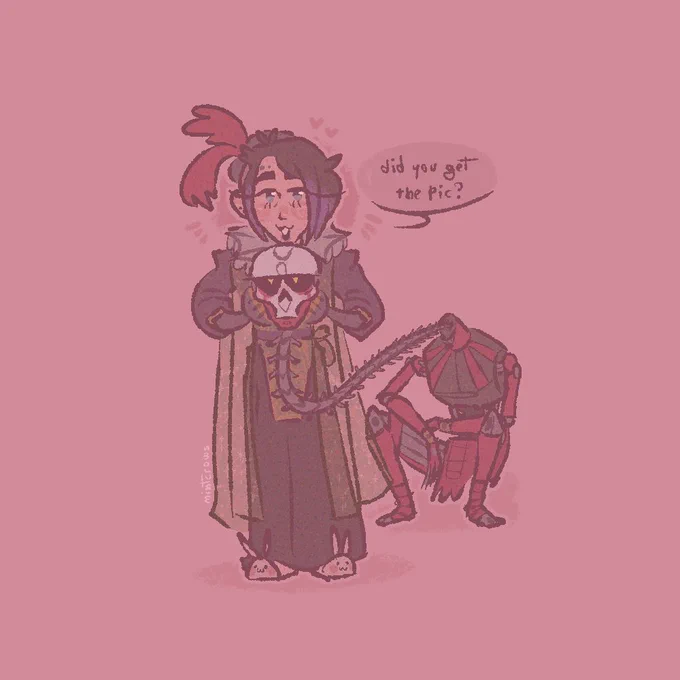 alas, poor kaleb[apex legends] 