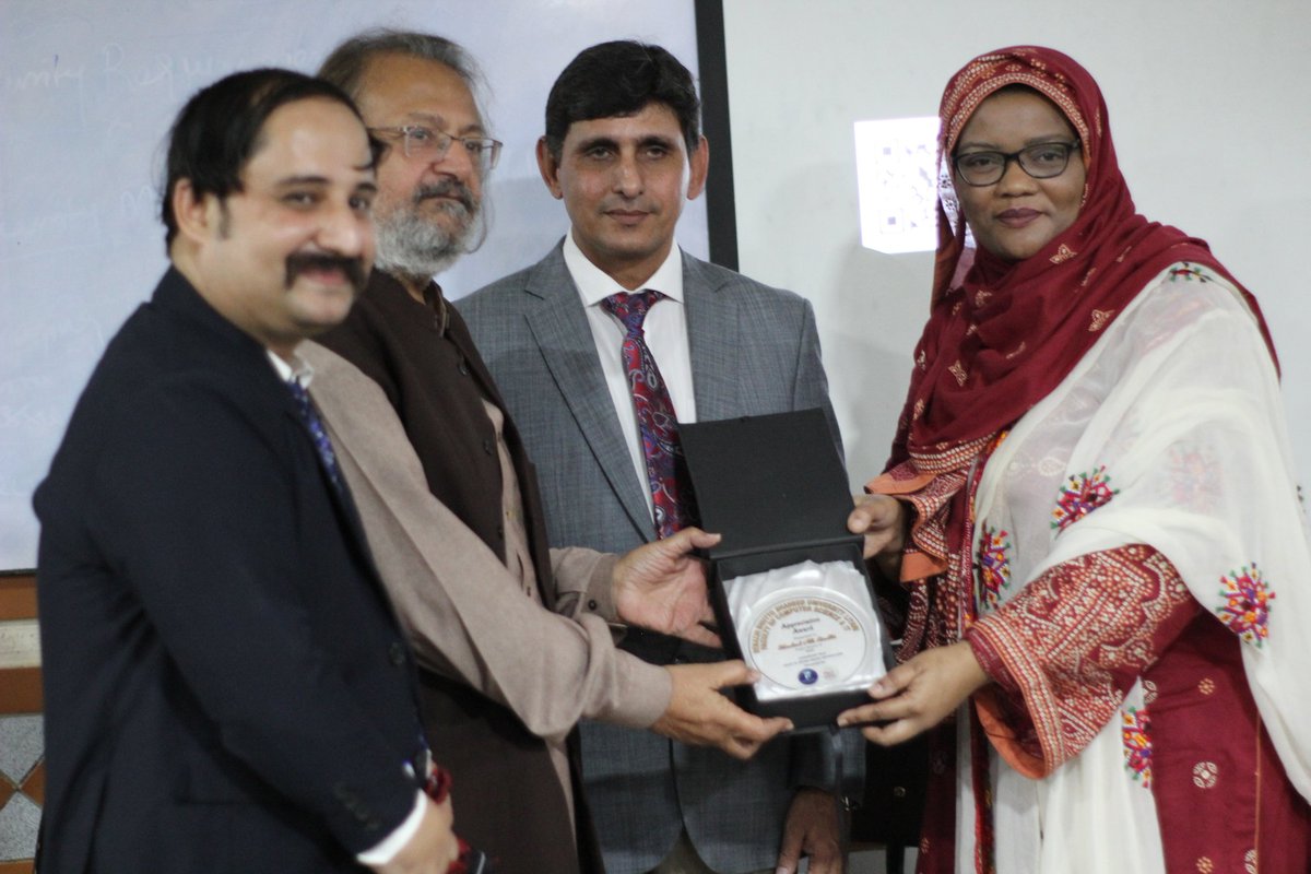 MazharAbro's tweet photo. Trying our best at our department of CS and IT, Benazir Bhutto shaheed university Lyari Karachi Sindh Pakistan to develop Lyari technologically. Thanks ma'am Tanzeela ume Habiba, Minister for IT, Government of Sindh for recognizing our work and appreciating us
#BBSUL #Lyari #AI https://t.co/WKOBszux6E