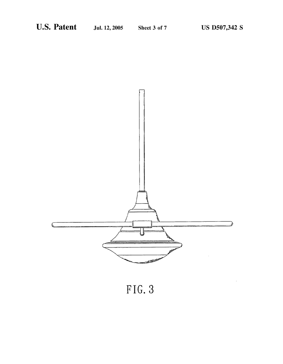 uspatentbot's tweet photo. USD507342S1 - Ceiling fan housing 
        
https://t.co/eYguSlG2Vm https://t.co/MfHEJE1oMf