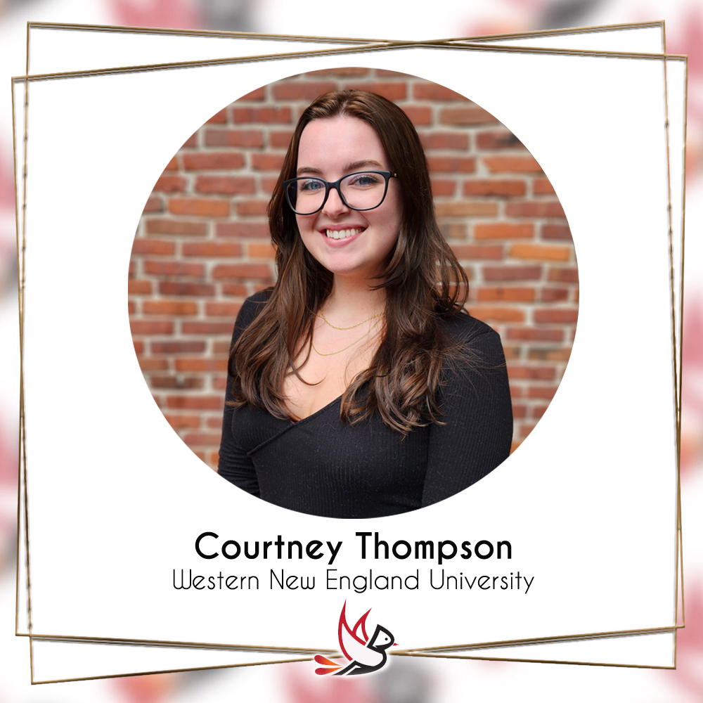 MissMorningBird's tweet photo. Welcome shoutout to Courtney Thompson, a senior Marketing Communications and Advertising Major at @WNEUniversityOn campus you can find her as a mentor in the Women in Business Club in addition to being a scheduling assistant for campus events in the Marketing department. https://t.co/6eZLwDeYs7