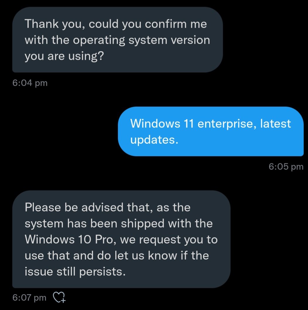 marcusdempsey's tweet image. @DellUK this is not what I expect from your support and for paying for an xps and support. Try harder before I go somewhere else. #supportfailure
