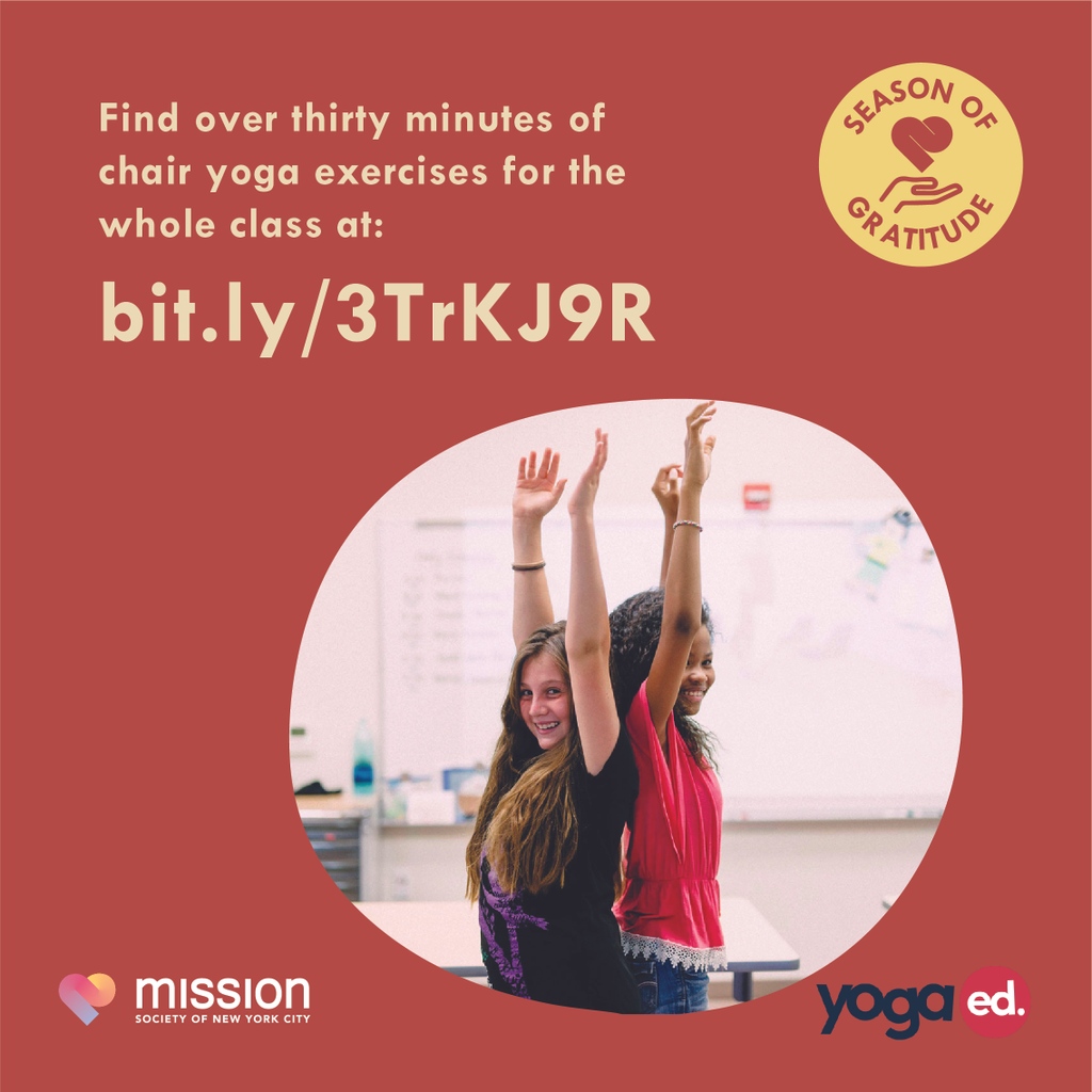We’re continuing our Season of Gratitude series with @Weareyogaed! Today, we’re introducing our students to yoga &amp; the impact mindfulness practices, such as yoga &amp; gratitude, have on our lives. To learn more, visit bit.ly/3Gu4Stj. 🔗