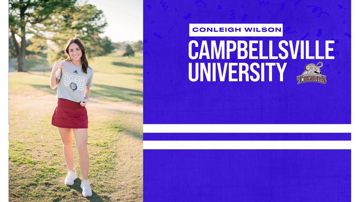 Congratulations to Conleigh Wilson who will be signing her letter of intent  on December 1st at 11:00 AM in the FSHS gym to play college golf at Campbellsville University!