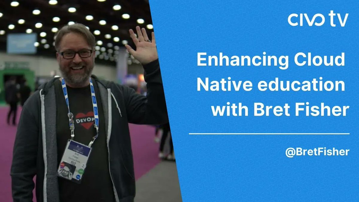 At KubeCon + CNC NA 2022, @kunalstwt spoke with @BretFisher about education in the Cloud Native space Interested in finding out more? civo.io/3GpYza0