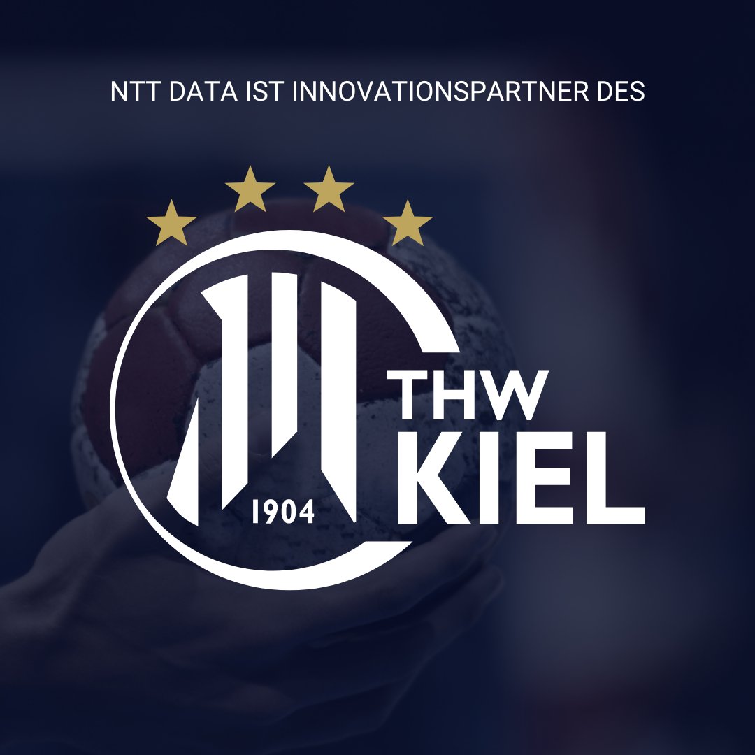 NTT_DATA_DE's tweet photo. 🤾 Unsere Innovationspartnerschaft mit @thw_handball hat das Ziel, den Verein zum digitalen Vorreiter in Handballdeutschland zu machen.

#Innovationspartnerschaft #NTTDATA #THWKiel #DataToValue #WirSindKiel https://t.co/gob4uDuXIM