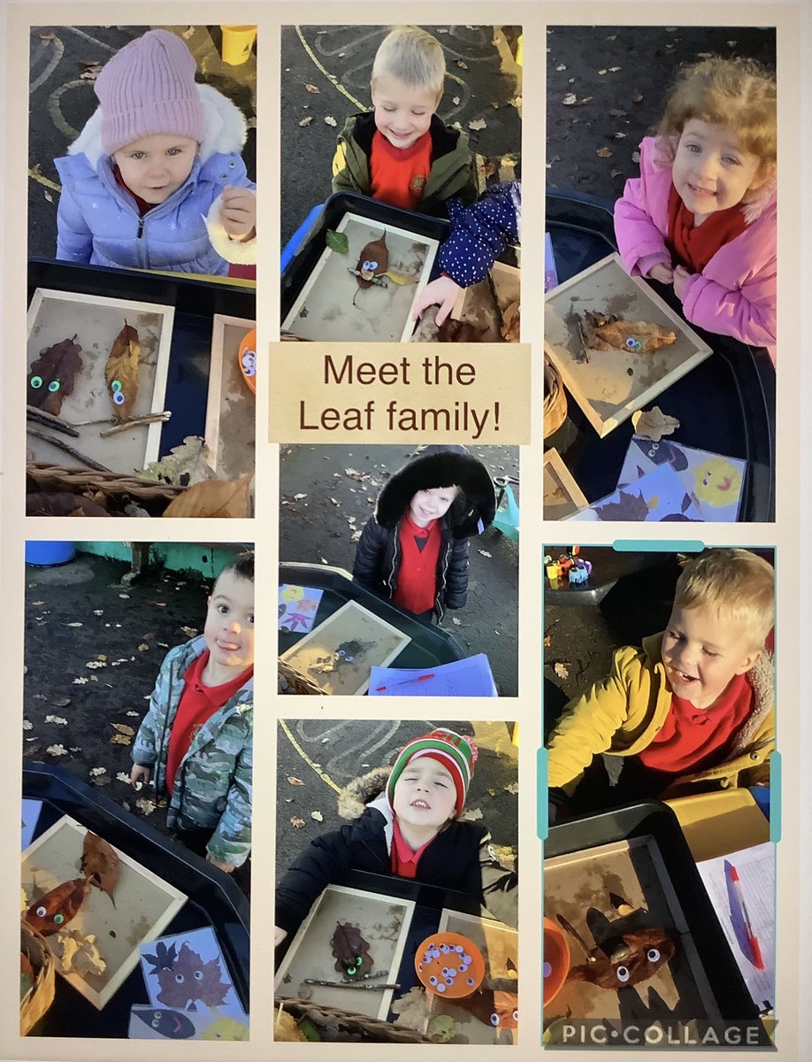 Mrsevanspont's tweet photo. Meet our Leaf people. We had so much fun creating these outside today! https://t.co/qmVSlMly8s