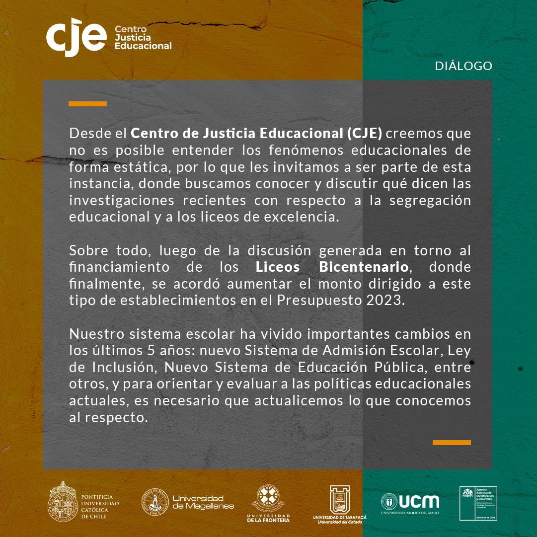 Centro de Justicia Educacional (CJE) tweet media